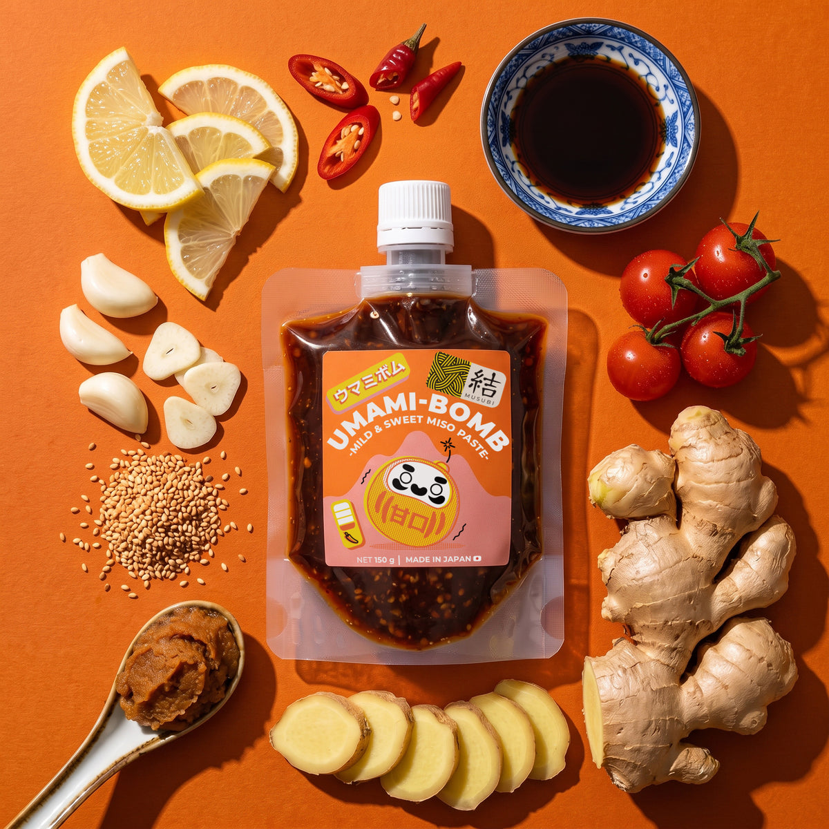 Umami Bomb Spicy Garlic Miso - Mild & Sweet